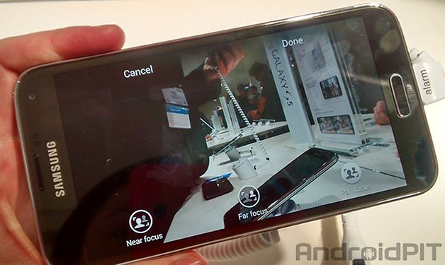 Samsung camera foco