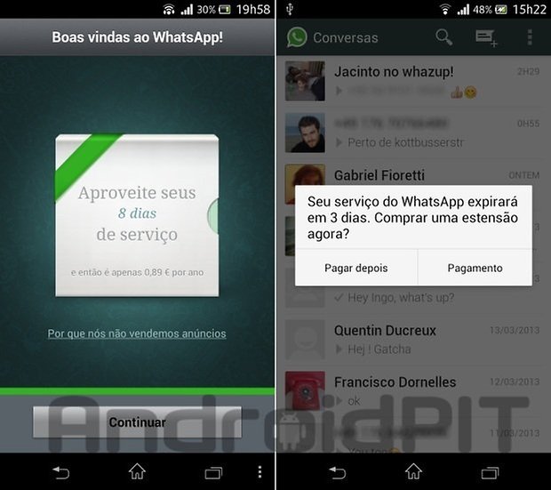 WhatsApp expirou 1