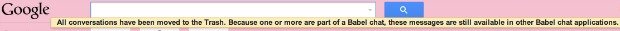 babel message