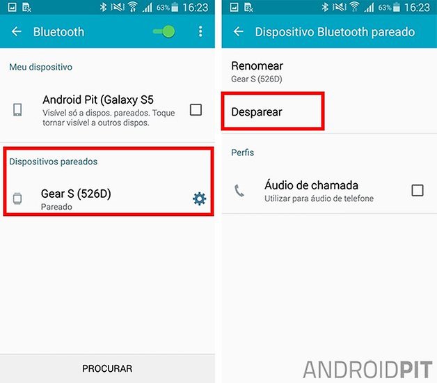 bluetooth galaxy s5 problemas solucoes