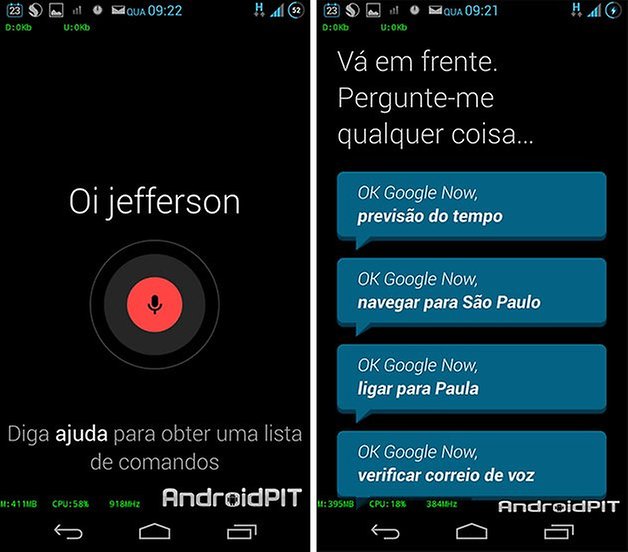 comando voz inteligente moto x