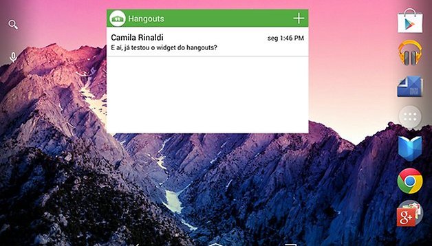 Widget para o Google Hangouts completa as funções do aplicativo