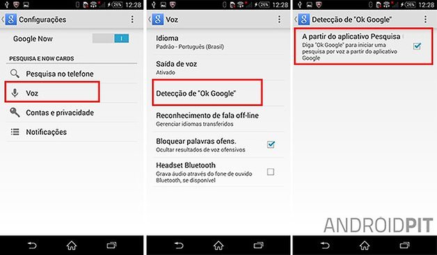 hotword google portugues android