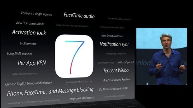 iOS 7 novos servicos