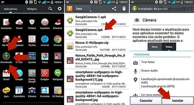 play store instalar apps