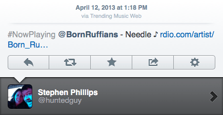 twitter music