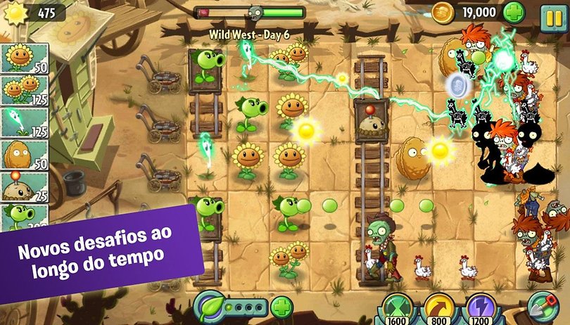 Plants vs. Zombies 2 e Dead Trigger 2 já estão disponíveis na Play Store