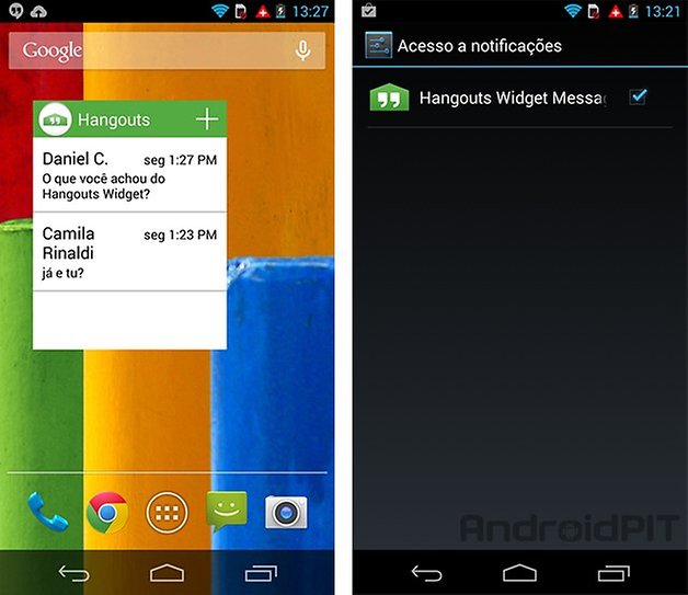 widget hangouts