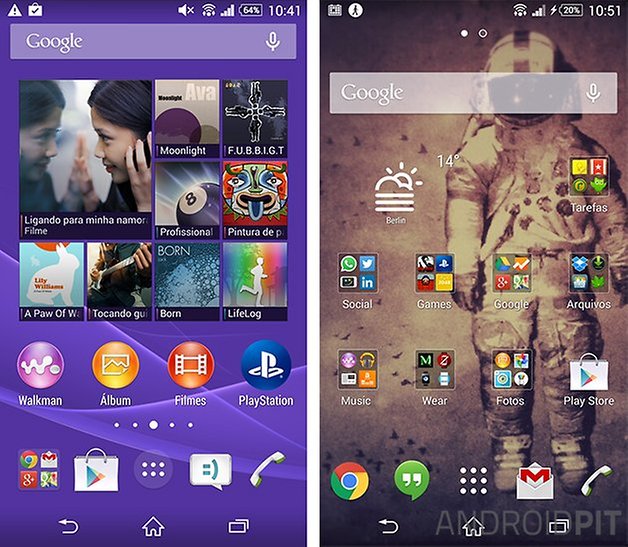 Comparacao UI z2 z3