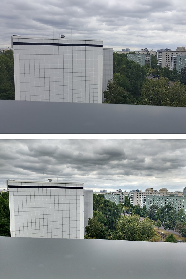 Smartphone x camera comparacao externo xy