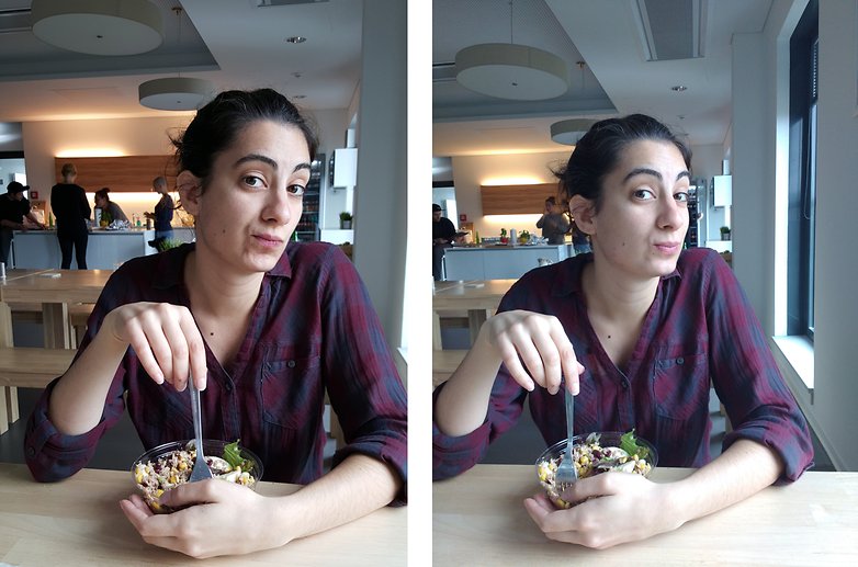 Smartphone x camera comparacao luz ambiente xy