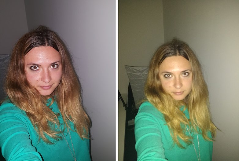 Smartphone x camera comparacao selfie escuro xy