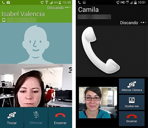 Galaxy S5 Galaxy S4 discador