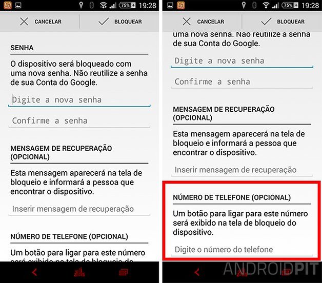 Gerenciador dispositivos android atualizacao