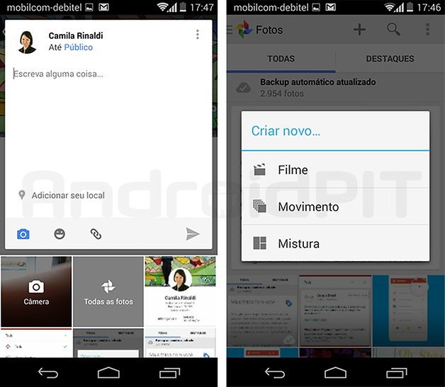 Google Plus v4 4 atualizacao