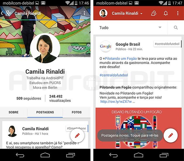 Google plus update
