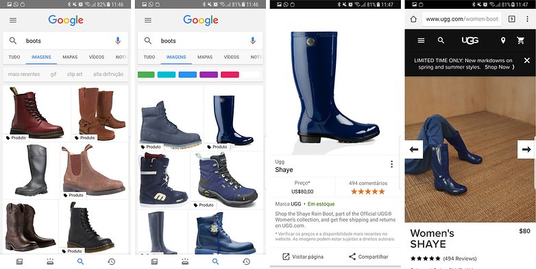 google image search update produto