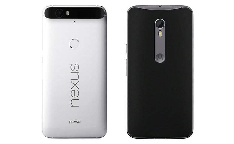 nexus 6p moto x style comparacao tampa traseira