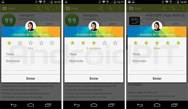 Gps atualizacao avaliacao