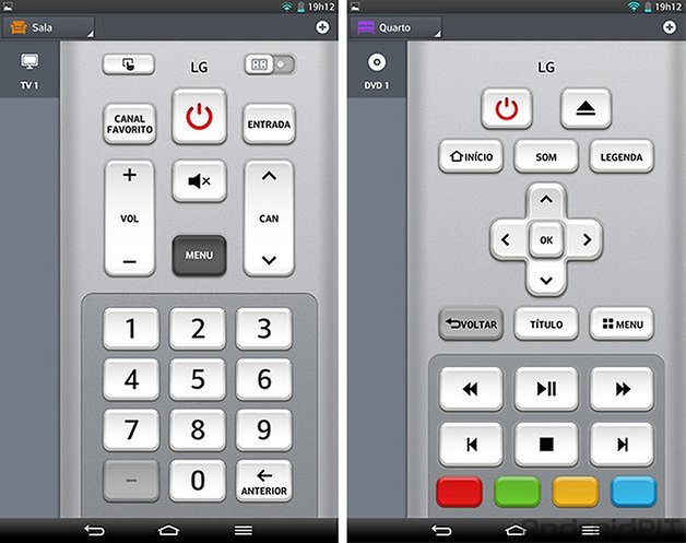 LG G Pad 83 controle