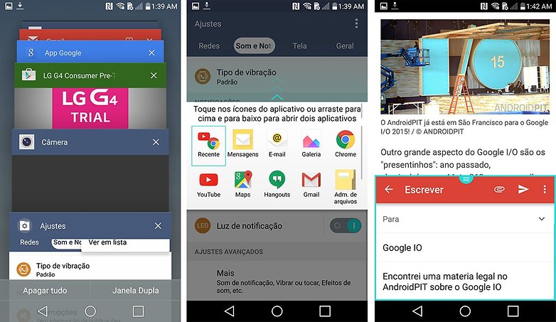 LG G4 dicas truques janela dupla