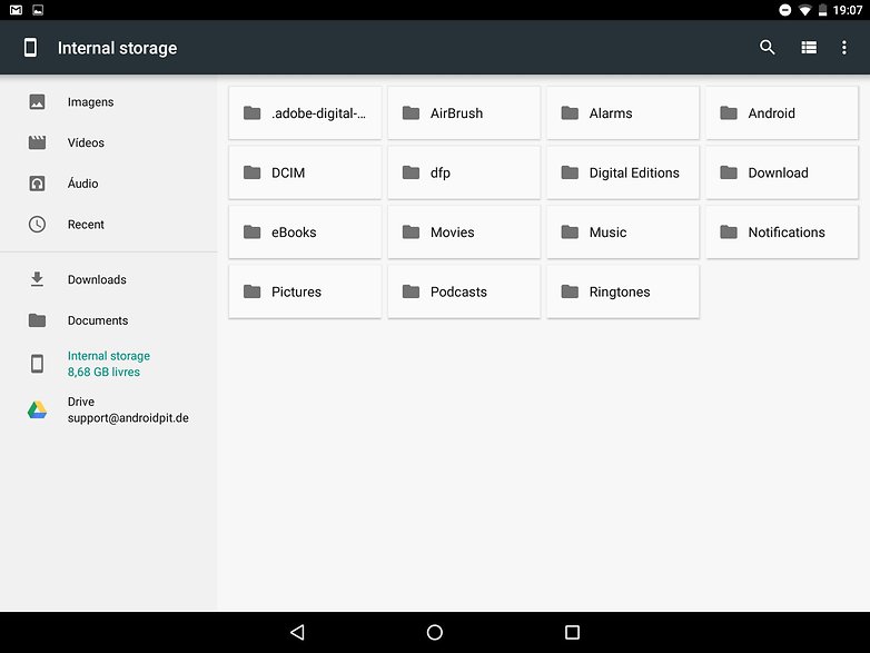 gerenciador arquivos android m 1