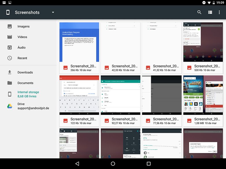 gerenciador arquivos android m 2