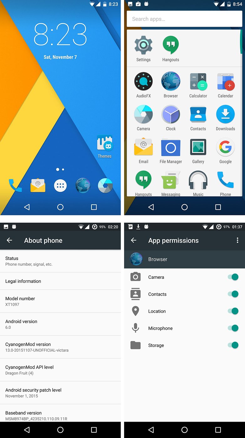 marshmallow moto x 2014 cm13