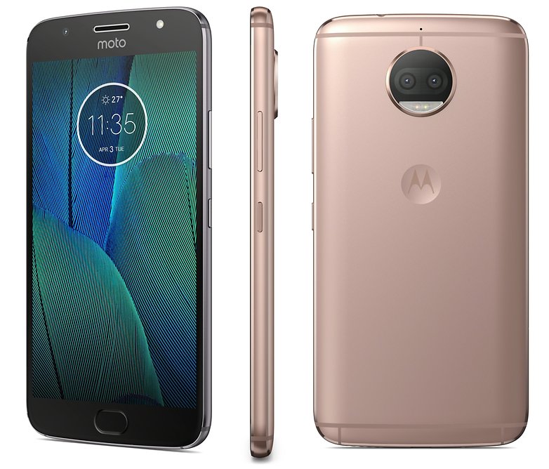 MotoG5SPlus KeySide BlushGold