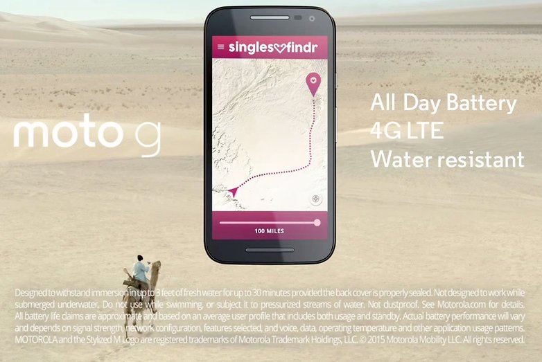 comercial moto g 2015 tosco