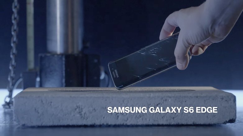 galaxy s6 edge teste queda moto x force