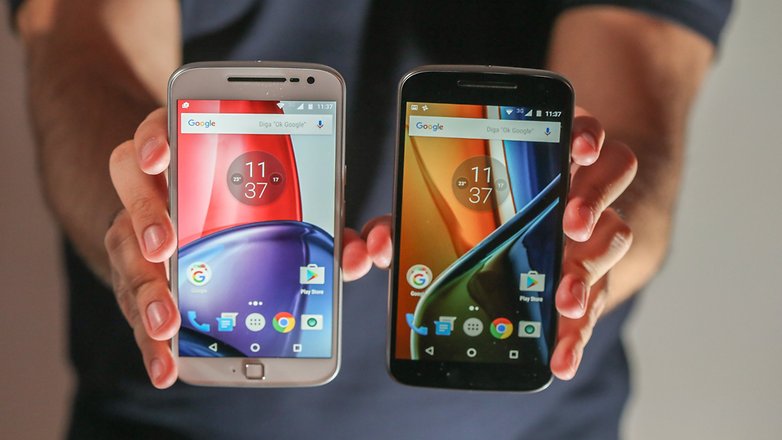 lenovo moto g4 moto g4 plus comparacao