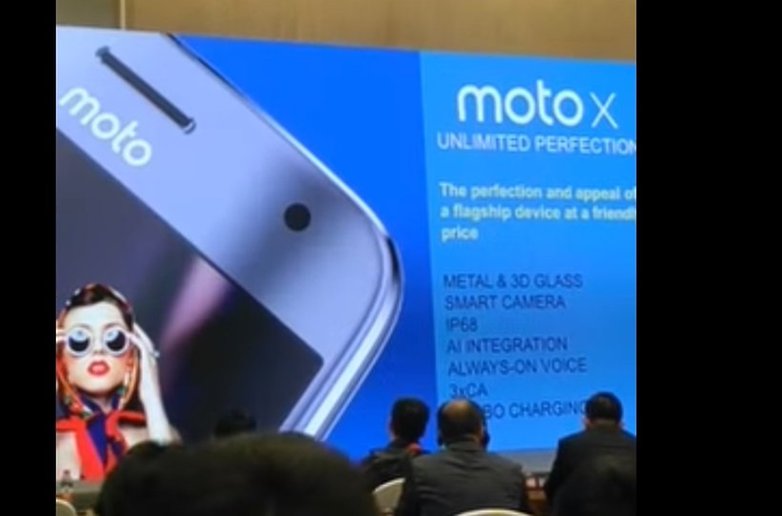 moto x 2017 leak video