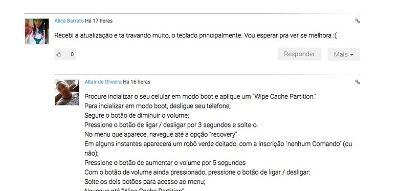 moto x problemas solucoes update lollipop