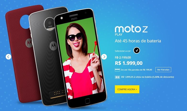 moto z play preco segunda geracao