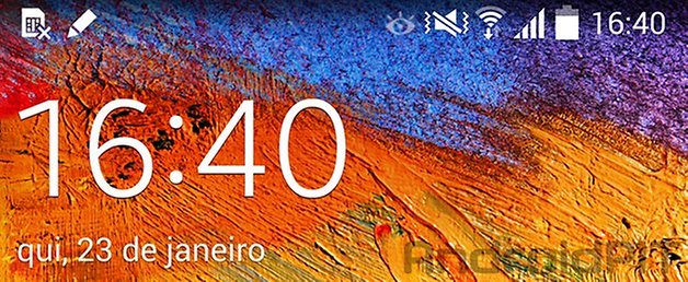 Note 3 icones