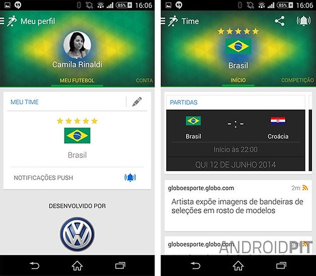 Onefootball Brasil app