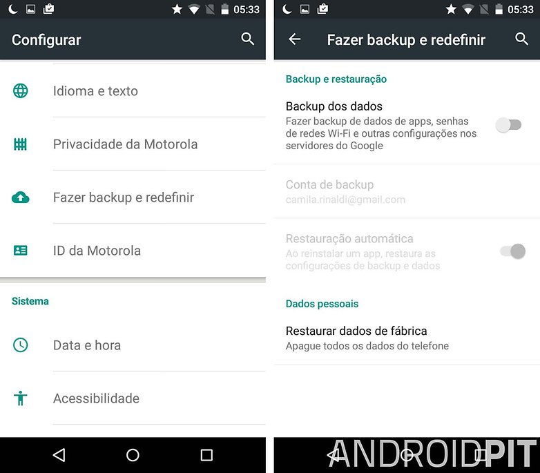 google play nao funciona reset fabrica