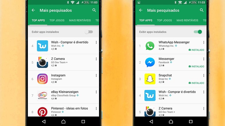google play store apps filtors