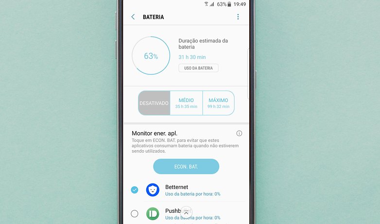 bateria nougat s7 edge