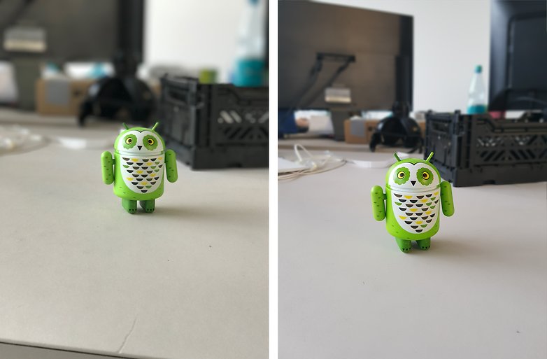 comparacao iphone galaxy s7 desfocar fotos