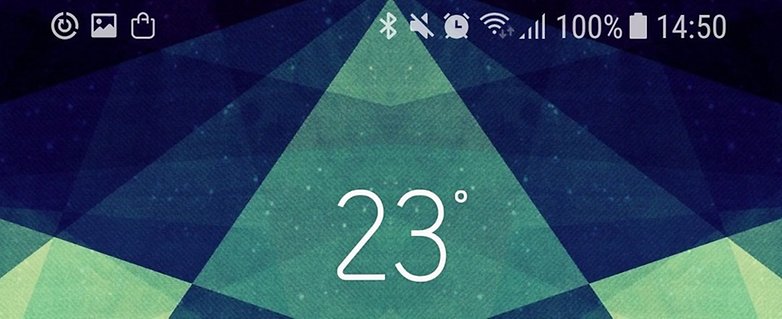 exemplo icones samsung galaxy
