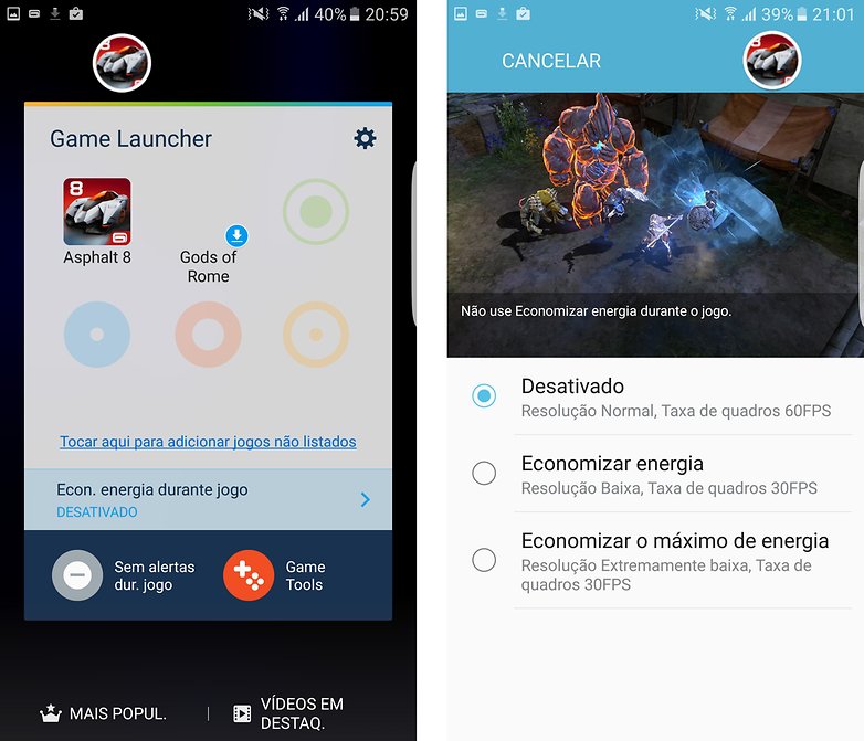 galaxy s7 edge economizar bateria