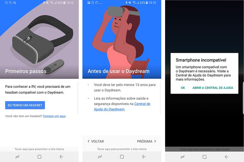 galaxy s8 update 5 daydream