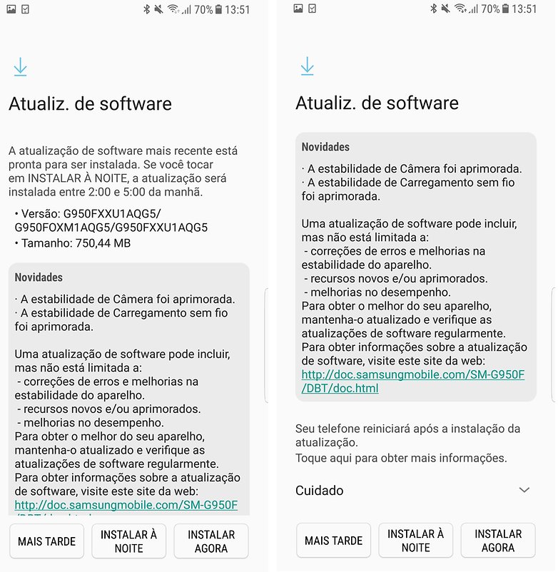 galaxy s8 update 5