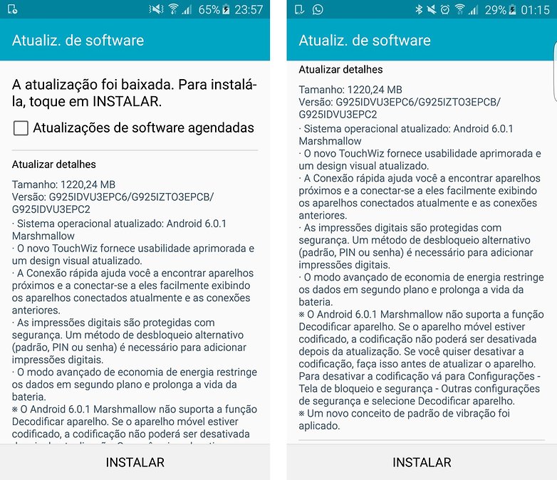 marshmallow update s6 edge