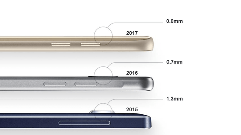 samsung galaxy a protuberancia