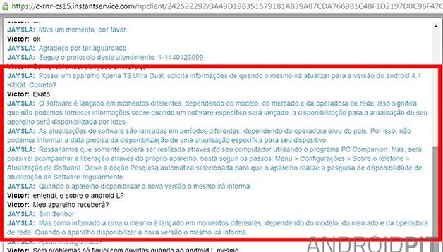 Suporte técnico da Sony confirma Android L para Xperia T2 Ultra Dual