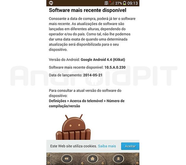 Sony update zq