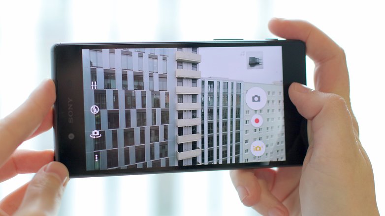 review xperia z5 PT camera UI